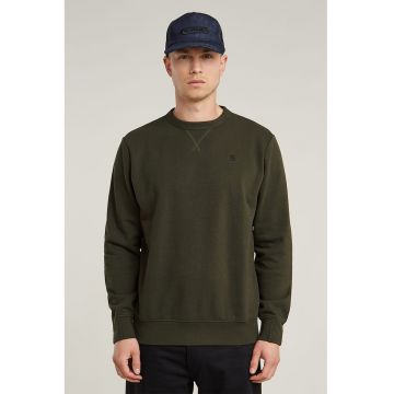 Bluza de trening din amestec de bumbac organic - Kaki inchis