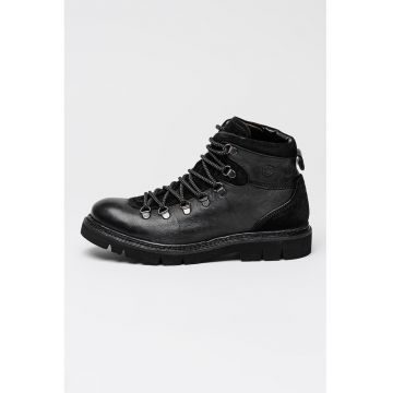 Ghete de piele Mastro - Negru