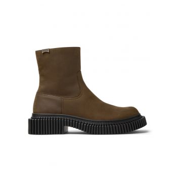 Ghete de piele nabuc Pix Berlin - Maro