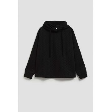 Hoodie negru - Negru