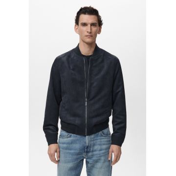 Jacheta bomber uni - Albastru ultramarin