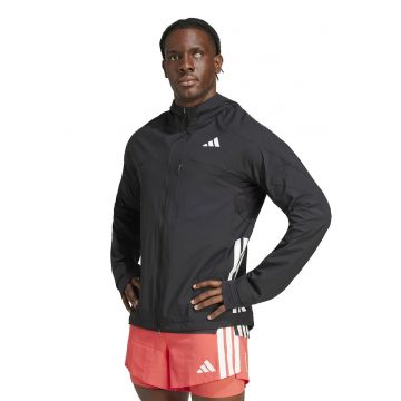 Jacheta cu gluga - pentru alergare - Negru