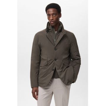 Jacheta cu model 2in1 - Maro inchis