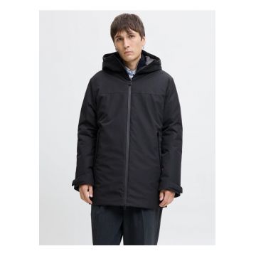 Jacheta JJBRANDON PARKA - barbati cu design minimalist - Negru