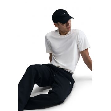 Pantaloni de trening cu buzunare laterale - Negru/Alb optic
