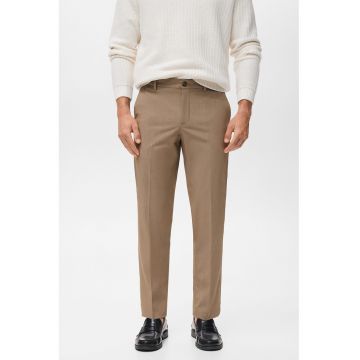 Pantaloni slim fit Bologna - Maro camel