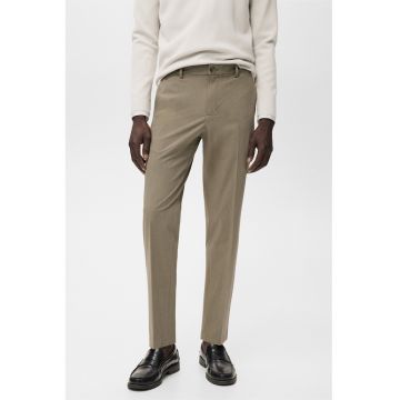 Pantaloni slim fit Bologna - Maro deschis