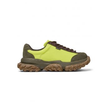 Pantofi sport cu tehnologie Gore-Tex Karst Trek - Verde/Maro