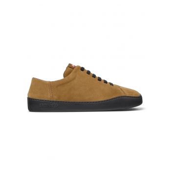 Pantofi sport din piele intoarsa Peu Touring - Maro