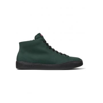 Pantofi sport mid-high din material textil Peu Touring - Verde