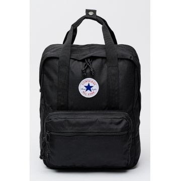 Rucsac cu aplicatie logo - Negru