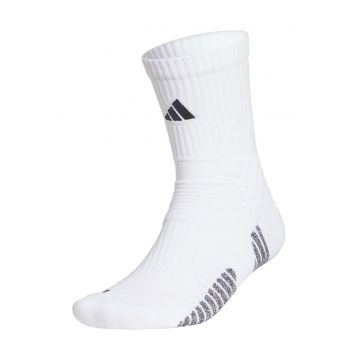 Sosete lungi unisex cu logo pentru baschet Select - Negru/Alb optic