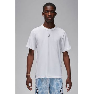 Tricou din amestec de bumbac pentru baschet Jordan - Alb optic