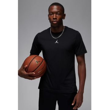 Tricou din amestec de bumbac pentru baschet Jordan - Negru