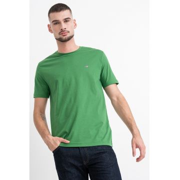 Tricou din bumbac Shield - Verde