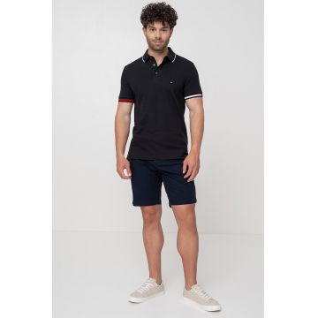 Tricou polo slim fit Signature
