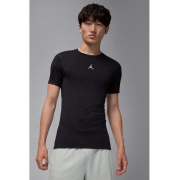 Tricou slim-fit cu logo - pentru baschet Jordan - Negru
