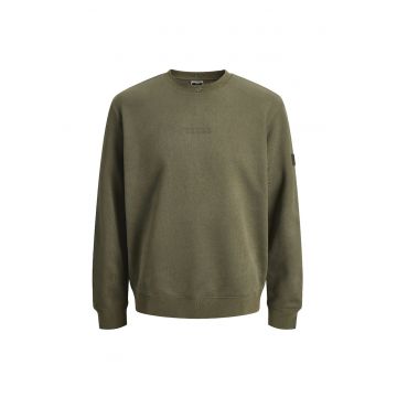 Bluza JACK &JONES Point Sweat Crew Bf 52883 - Kaki