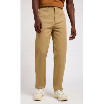 Pantaloni barbati -  bumbac/elastan - maro - Maro