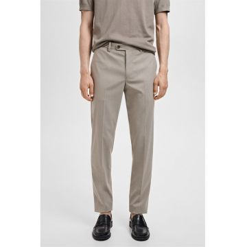 Pantaloni cu talie medie - Grej