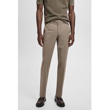 Pantaloni eleganti slim-fit Milan - Maro taupe