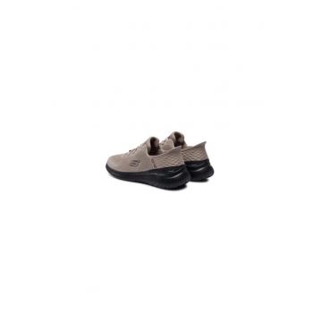 Pantofi sport barbati  303367077 - Textil - Maro - Bej