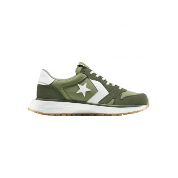Pantofi sport cu detalii de piele intoarsa Omni Trainer - Verde
