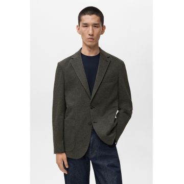 Sacou regular fit - Gri antracit