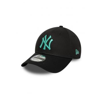 Sapca din bumbac New York Yankees 9FORTY - Negru