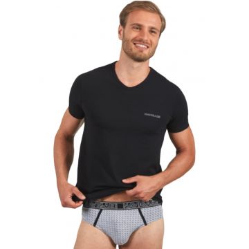 Set tricou si chiloti  B211675 - Negru/Gri