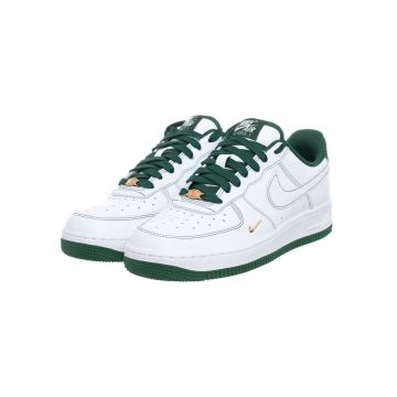 Tenisi barbati  W Air Force 1'07 Mini Jewel - piele alb/verde - Alb/Verde