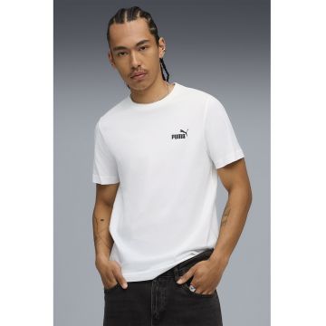 Tricou cu imprimeu logo pe spate - Alb/Rosu vermillion