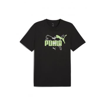 Tricou  Logo Tee Barbati Negru - Negru