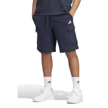 Bermude cargo de bumbac Essentials - Bleumarin