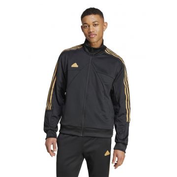 Bluza de trening cu fermoar House of Tiro Nations - Negru/Galben