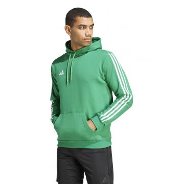 Hanorac cu buzunar kangaroo pentru fotbal Tiro 23 League - Alb/Verde