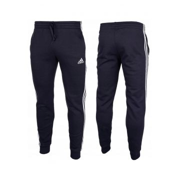 Pantaloni barbati  Essentials Fleece - 3 benzi laterale - caldurosi - bumbac -