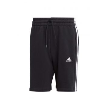 Pantaloni scurti  essentials fleece m - Bumbac - Negru