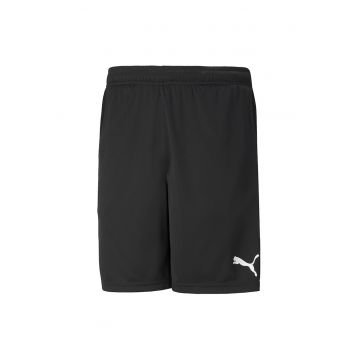 Pantaloni scurti pentru fitness Team Rise - Alb/Negru