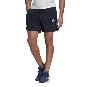 Pantaloni scurti regular fit cu logo mic Essentials - Bleumarin