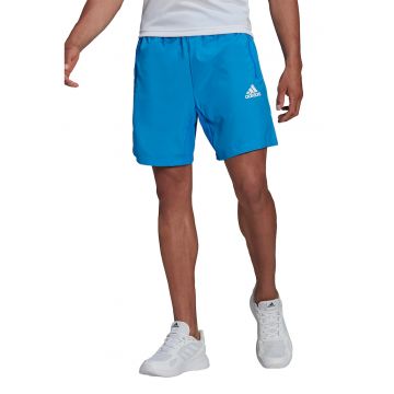Pantaloni scurti regular fit pentru antrenament D2M - Albastru