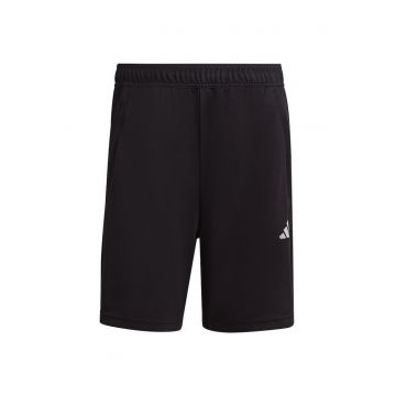 Pantaloni scurti  train essentials all set - Poliester - Negru