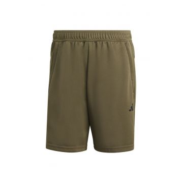 Pantaloni scurti  train essentials all set - Poliester - Verde