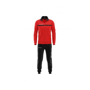 Trening  One Full Zip - Rosu/Negru - Rosu/Negru