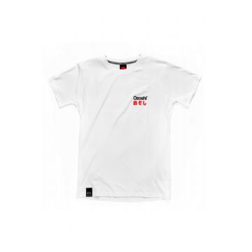 Tricou casual barbati -  Bumbac - Alb - Alb