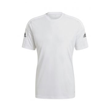 Tricou regular fit cu model logo pentru fotbal Squadra 21 - Alb