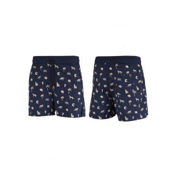 barbati -  Poliester - Bej/Bleumarin