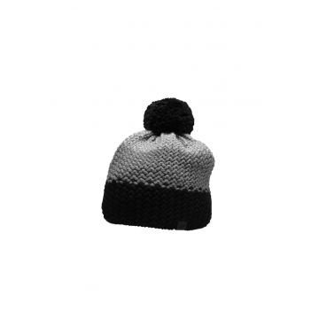 Caciula barbati -  Acril - Gri/Negru - 52-56 cm