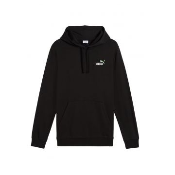 Hanorac barbatesc  Ess 2 - negru - bumbac si poliester - gluga - Negru