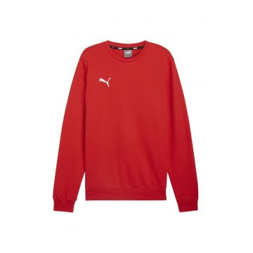 Hanorac barbati Puma Team Goal - bumbac - rosu - croiala standard